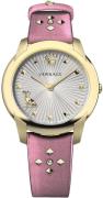 Versace Damklocka VELR01219 Audrey Silverfärgad/Läder Ø38 mm