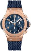 Hublot Herrklocka 301.PX.710.RX Big Bang 44mm Blå/Gummi Ø44 mm