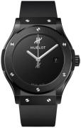 Hublot Damklocka 581.CX.1270.RX.MDM Classic Fusion Grå/Gummi Ø33 mm