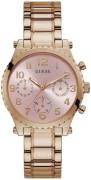 Guess Damklocka GW0035L3 Gwen Rosa/Roséguldstonat stål Ø38 mm