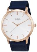 Guess Herrklocka W0795G1 Escrow Vit/Textil Ø44 mm