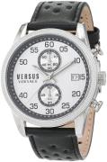 Versus by Versace Herrklocka S66060016 Silverfärgad/Läder Ø44 mm