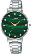 Lorus Damklocka RG229VX9 Ladies Grön/Stål Ø32 mm