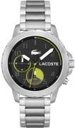 Lacoste Herrklocka 2011207 Endurance Svart/Stål Ø43 mm