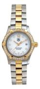 TAG Heuer Damklocka WAF1450.BB0825 Aquaracer 27 mm Diamond Dial And