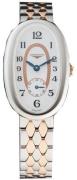 Longines Damklocka L2.306.5.83.7 Symphonette Vit/18 karat roséguld