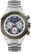 Guess Herrklocka GW0489G1 Empire Blå/Stål Ø46 mm