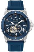 Bulova Herrklocka 98A303 Marine Star Blå/Gummi Ø45 mm