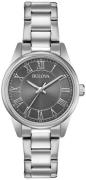 Bulova Damklocka 96L272 Classic Grå/Stål Ø32 mm