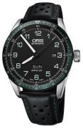 Oris Herrklocka 01 735 7706 4494-Set LS Motor Sport Svart/Läder Ø44