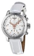 Tissot Damklocka T055.217.16.032.01 Silverfärgad/Läder Ø35 mm