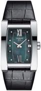 Tissot Damklocka T105.309.16.126.00 T-Lady Svart/Läder