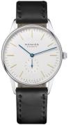 Nomos Glashütte Herrklocka N-384 Orion Vit/Läder Ø38 mm