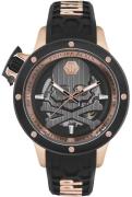 Philipp Plein Herrklocka PWUAA0623 Hyper Sport Svart/Gummi Ø46 mm