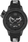 Philipp Plein Herrklocka PWUAA0423 Hyper Sport Svart/Gummi Ø46 mm