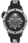 Philipp Plein Herrklocka PWUAA0523 Hyper Sport Svart/Gummi Ø46 mm