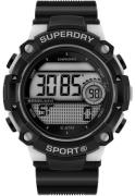 Superdry Herrklocka SYG291BE Radar Sport Grå/Gummi Ø50 mm