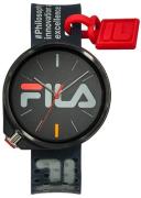 Fila Herrklocka 38-199-002 Statement Svart/Gummi Ø42 mm