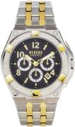 Versus by Versace Herrklocka VSPEW0619 Blå/Gulguldtonat stål Ø46 mm