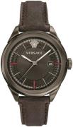 Versace Herrklocka VERA00418 Glaze Grå/Läder Ø43 mm