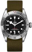 Tudor Herrklocka M79730-0004 Black Bay Steel Svart/Textil Ø41 mm