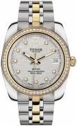 Tudor Herrklocka 21023-0004 Classic Date Silverfärgad/18 karat gult