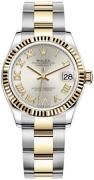 Rolex Damklocka 278273-0003 Datejust 31 Silverfärgad/18 karat gult