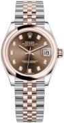 Rolex Damklocka 278241-0028 Datejust 31 Brun/18 karat roséguld Ø31