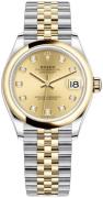 Rolex Damklocka 278243-0026 Datejust 31 Gulguldstonad/18 karat gult