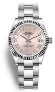 Rolex Damklocka 278274-0023 Datejust 31 Rosa/Stål Ø31 mm