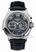 Patek Philippe Herrklocka 5208P Grand Complications Grå/Läder Ø42