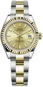 Rolex Damklocka 279173-0002 Lady-Datejust 28 Gulguldstonad/18 karat