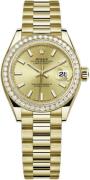 Rolex Damklocka 279138RBR-0014 Lady-Datejust 28 Gulguldstonad/18