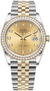 Rolex Damklocka 126283RBR-0003 Datejust 36 Gulguldstonad/18 karat