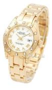 Rolex Damklocka 80318-0054 Lady Datejust Pearlmaster Vit/18 karat