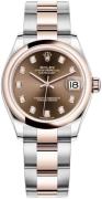 Rolex Damklocka 278241-0027 Datejust 31 Brun/18 karat roséguld Ø31