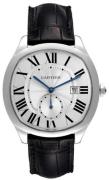 Cartier Herrklocka WSNM0004 Drive De Silverfärgad/Läder