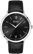 Hugo Boss Herrklocka 1513647 Svart/Läder Ø40 mm