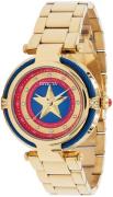 Invicta Marvel Damklocka 36952 Flerfärgad/Gulguldtonat stål Ø40 mm