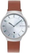 Skagen Grenen Herrklocka SKW6522 Silverfärgad/Läder Ø38 mm