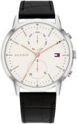 Tommy Hilfiger 99999 Herrklocka 1710434 Vit/Läder Ø44 mm