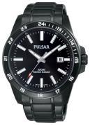 Pulsar Sport Herrklocka PS9461X1 Svart/Stål Ø43 mm