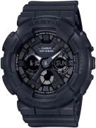 Casio Baby-G Damklocka BA-130-1AER Svart/Resinplast Ø44 mm