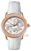 Audemars Piguet Millenary Damklocka 77301OR.ZZ.D015CR.01 Vit/Läder