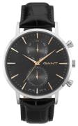 Gant 99999 Herrklocka W11202 Svart/Läder Ø44 mm