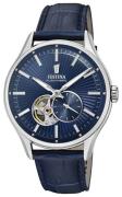 Festina Herrklocka F16975-2 Blå/Läder Ø43 mm