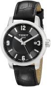 Tissot PRC 200 Herrklocka T055.410.16.057.00 Svart/Läder Ø39.3 mm