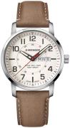 Wenger 99999 Herrklocka 01.1541.103 Beige/Läder Ø42 mm