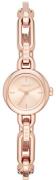 DKNY Round Uptown Damklocka NY2914 Roséguldstonad/Roséguldstonat