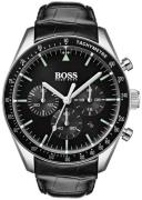 Hugo Boss 99999 Herrklocka 1513625 Svart/Läder Ø44 mm